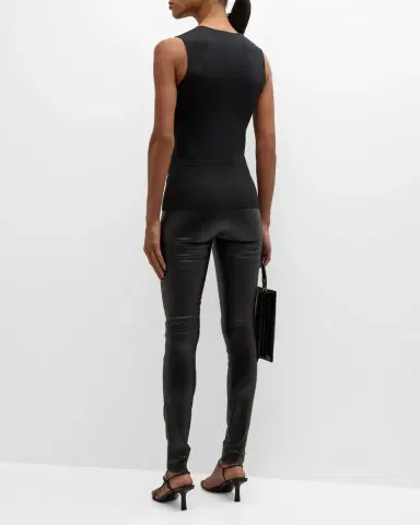 Joseph Scoop-Neck Stretch Silk Tank | Thumbnail 6