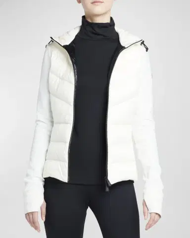 Moncler Grenoble Puffer Zip-Up Cardigan | Thumbnail 4 Moncler Grenoble Puffer Zip-Up Cardigan | Thumbnail 4