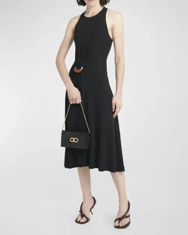Ferragamo Double Gancio Shoulder Bag | Thumbnail 2