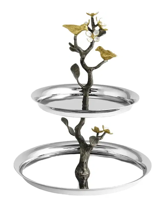 Michael Aram Lovebirds Etagere