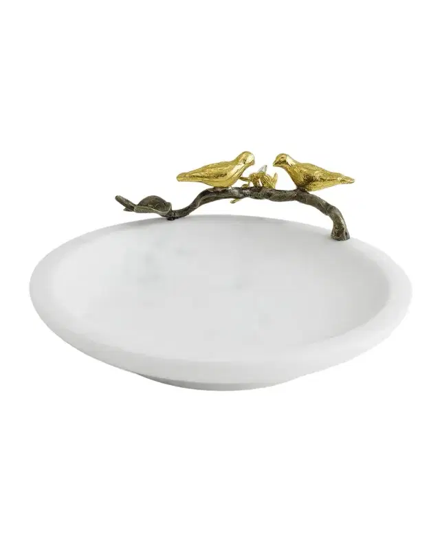 Michael Aram Lovebirds Trinket Dish