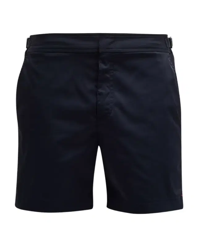 Orlebar Brown Men 's Bulldog Piped Nylon Swim Shorts