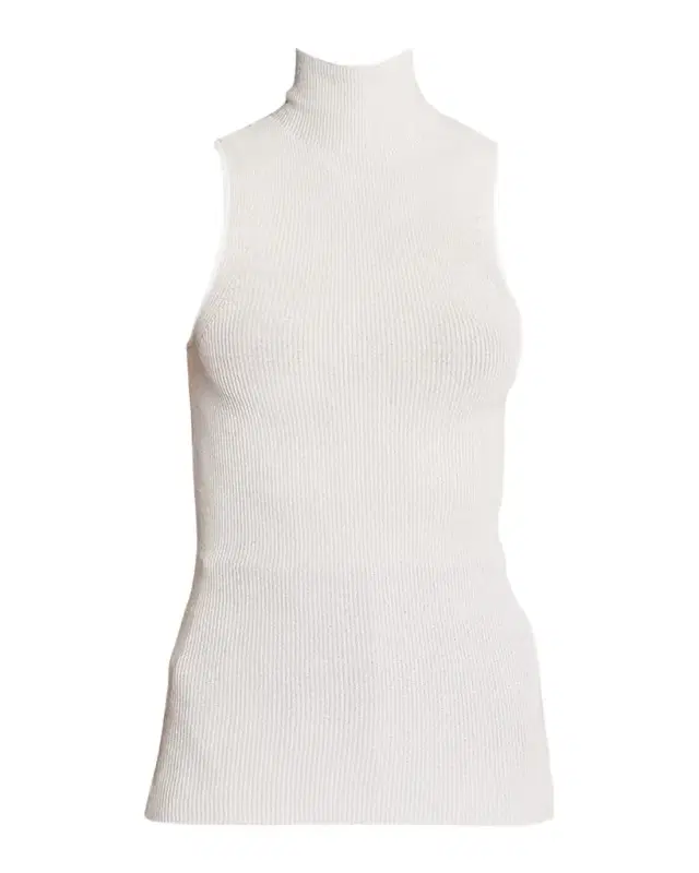 Proenza Schouler Matte Viscose Knit Ribbed Top