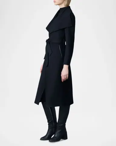 Mackage Mai Wool Belted Wrap Coat | Thumbnail 6 Mackage Mai Wool Belted Wrap Coat | Thumbnail 6