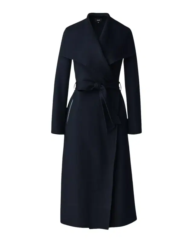 Mackage Mai Wool Belted Wrap Coat