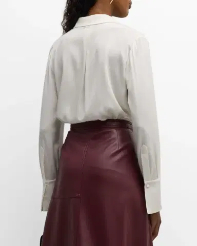 Kobi Halperin Larissa Split-Cuff Button-Down Blouse | Thumbnail 2 Kobi Halperin Larissa Split-Cuff Button-Down Blouse | Thumbnail 2
