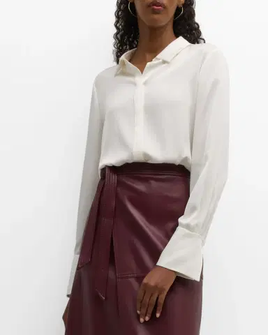 Kobi Halperin Larissa Split-Cuff Button-Down Blouse | Thumbnail 7 Kobi Halperin Larissa Split-Cuff Button-Down Blouse | Thumbnail 7