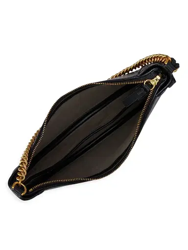Polo Ralph Lauren Women's Chain Mini Polo ID Bag - Black | Thumbnail 2 Polo Ralph Lauren Women's Chain Mini Polo ID Bag - Black | Thumbnail 2