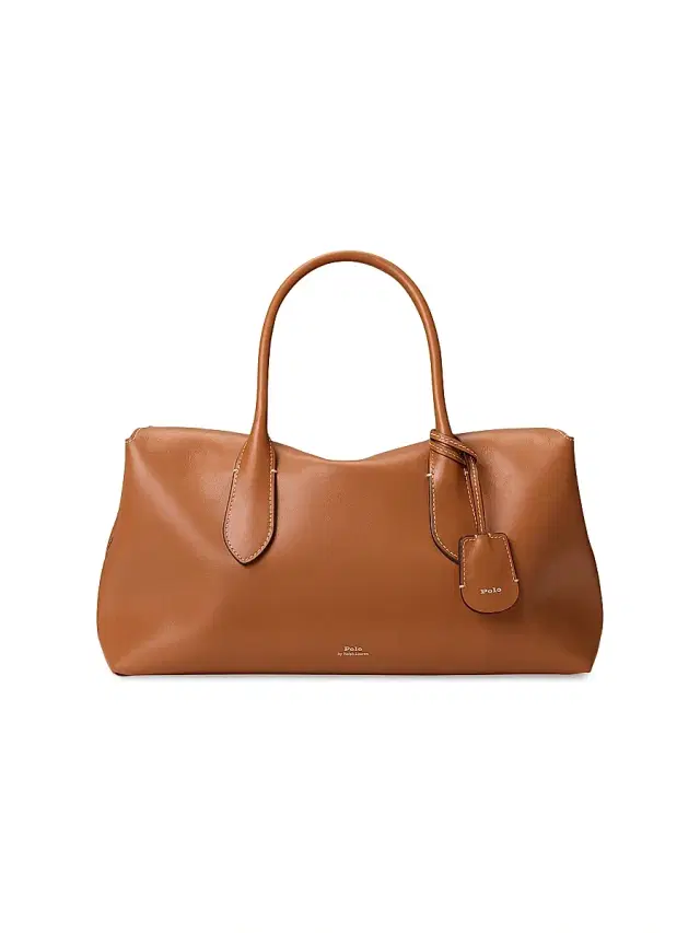 Polo Ralph Lauren Women's Leather Satchel - Cognac