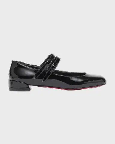 Christian Louboutin Sweet Jane Patent Ballerina Flats | Thumbnail 2 Christian Louboutin Sweet Jane Patent Ballerina Flats | Thumbnail 2