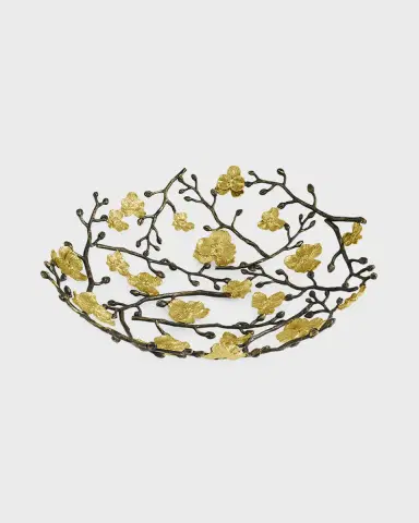 Michael Aram Gold Orchid Centerpiece Bowl | Thumbnail 2