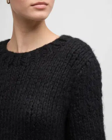 Gabriela Hearst Lawrence Cashmere Crewneck Sweater | Thumbnail 5