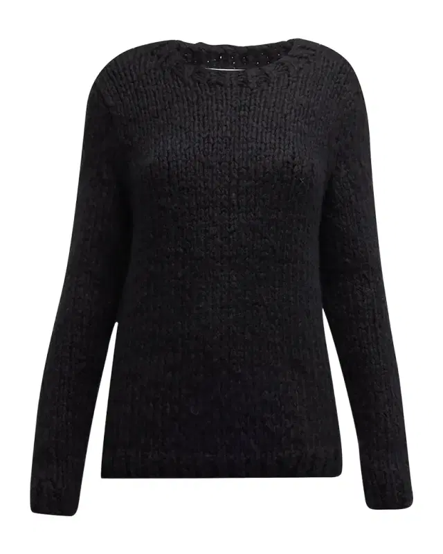 Gabriela Hearst Lawrence Cashmere Crewneck Sweater