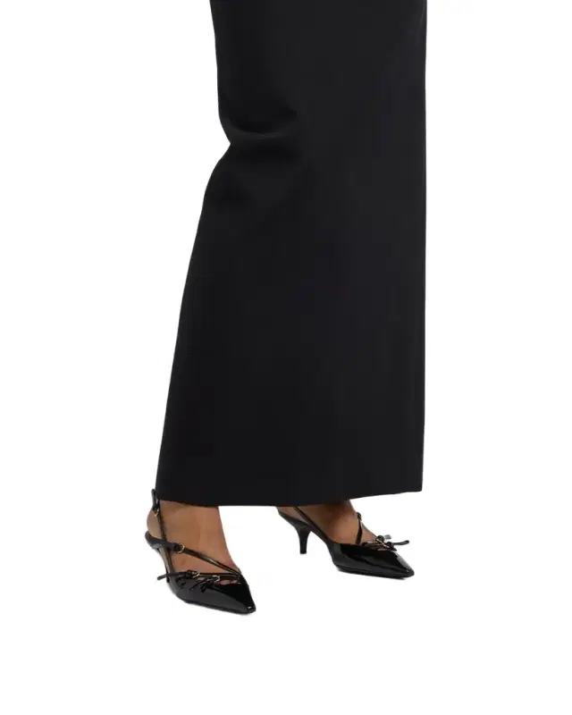 Miu Miu Patent Buckle-Trio Slingback Pumps