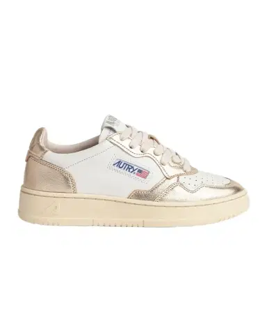 Autry Medalist Low-Top Bicolor Leather Sneakers | Thumbnail 1 Autry Medalist Low-Top Bicolor Leather Sneakers | Thumbnail 1