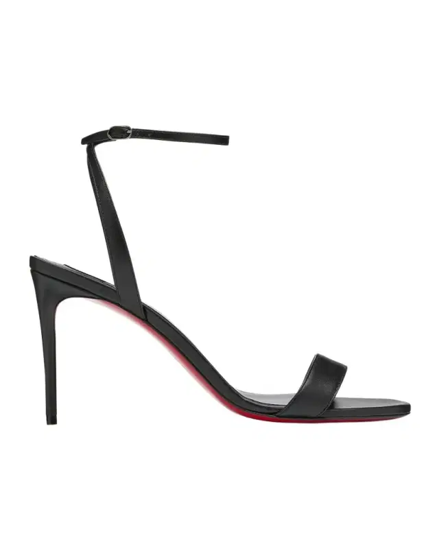 85mm Loubigirl Ankle-Strap Sandals