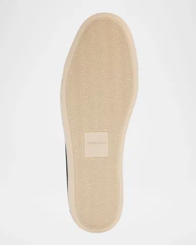 Giorgio Armani Men's Suede Sneaker-Sole Loafers | Thumbnail 7
