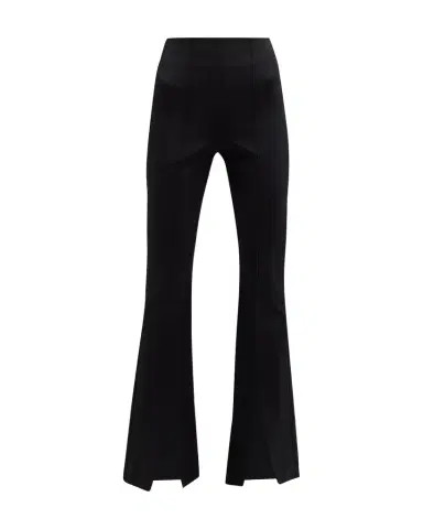 ALICE + OLIVIA Emiko High-Waisted Slit-Cuff Pants | Thumbnail 1