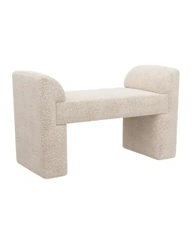 Arteriors Windemere Sherpa Bench - 49" | Thumbnail 1