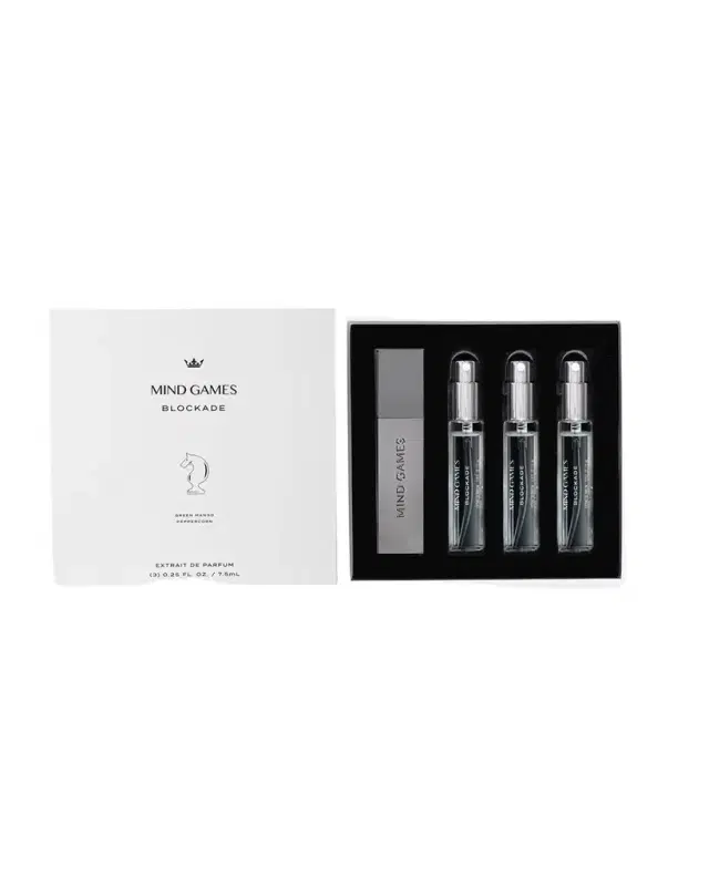 MIND GAMES Blockade Travel Trio Set, 3 x 0.25 oz.