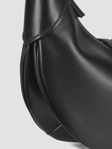 Polo Ralph Lauren Women's Mini Polo ID Leather Shoulder Bag - Black | Thumbnail 6 Polo Ralph Lauren Women's Mini Polo ID Leather Shoulder Bag - Black | Thumbnail 6