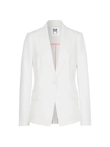 Milly Women's Avery Cady Blazer - Ecru - Size 12 | Thumbnail 1