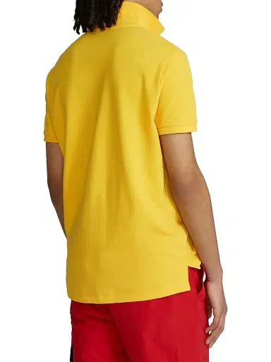 Polo Ralph Lauren Men's Slim-Fit Polo - Yellow Fin - Size XXL | Thumbnail 4 Polo Ralph Lauren Men's Slim-Fit Polo - Yellow Fin - Size XXL | Thumbnail 4