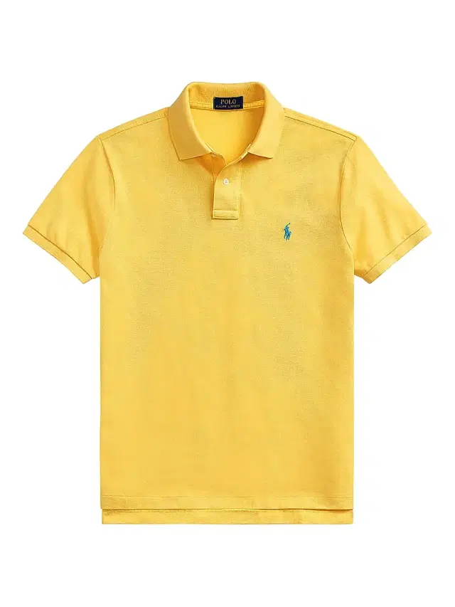 Polo Ralph Lauren Men's Slim-Fit Polo - Yellow Fin