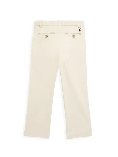 Polo Ralph Lauren Little Boy's & Boy's Flat Front Pants - Sand - Size 8 | Thumbnail 3