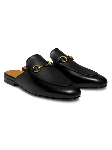 Gucci Women's Princetown Leather Slipper - Black - Size 5 | Thumbnail 2 Gucci Women's Princetown Leather Slipper - Black - Size 5 | Thumbnail 2