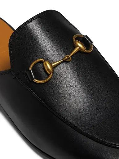 Gucci Women's Princetown Leather Slipper - Black - Size 5 | Thumbnail 5 Gucci Women's Princetown Leather Slipper - Black - Size 5 | Thumbnail 5