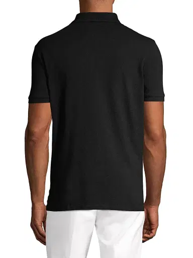 Polo Ralph Lauren Men's Mesh Classic-Fit Polo Shirt - Black - Size XXL | Thumbnail 5