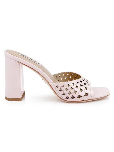 BADGLEY MISCHKA Women's Omni 85MM Patent Leather Sandals | Thumbnail 1 BADGLEY MISCHKA Women's Omni 85MM Patent Leather Sandals | Thumbnail 1