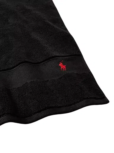 Ralph Lauren Polo Player Cotton Bath Mat - Polo Black - Size Bath Mat | Thumbnail 4