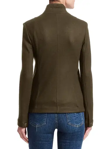 rag & bone Women's Slade Wool Jacket - Army Green - Size 14 | Thumbnail 5 rag & bone Women's Slade Wool Jacket - Army Green - Size 14 | Thumbnail 5