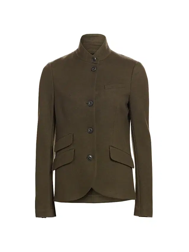 rag & bone Women's Slade Wool Jacket - Army Green