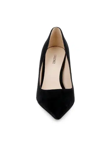 L'Agence Women's Maelle 90MM Suede Pumps - Black Suede - Size 11 | Thumbnail 5 L'Agence Women's Maelle 90MM Suede Pumps - Black Suede - Size 11 | Thumbnail 5