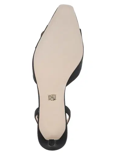 Badgley Mischka Women's Odesza 50MM Crepe Pumps - Black Crepe | Thumbnail 6 Badgley Mischka Women's Odesza 50MM Crepe Pumps - Black Crepe | Thumbnail 6