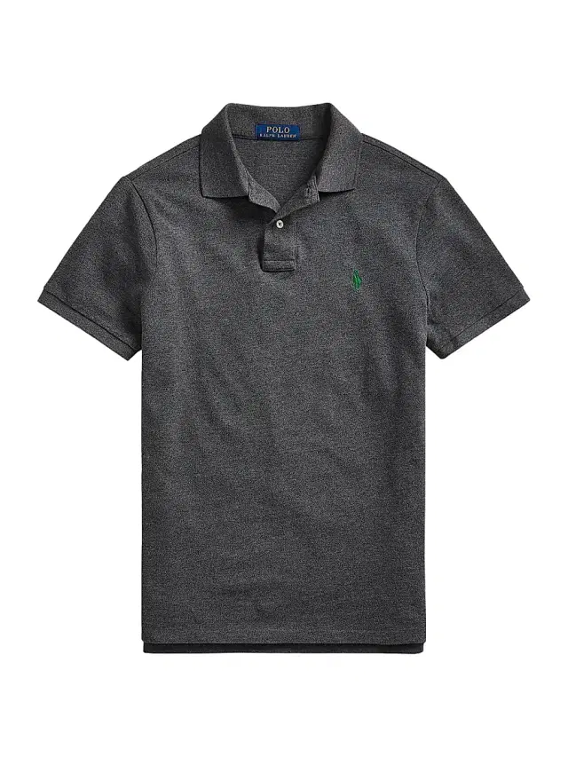 Polo Ralph Lauren Men's Mesh Classic-Fit Polo Shirt - Barclay Heather