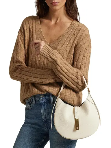 Polo Ralph Lauren Women's Polo ID Leather Bag - | Thumbnail 2 Polo Ralph Lauren Women's Polo ID Leather Bag - | Thumbnail 2
