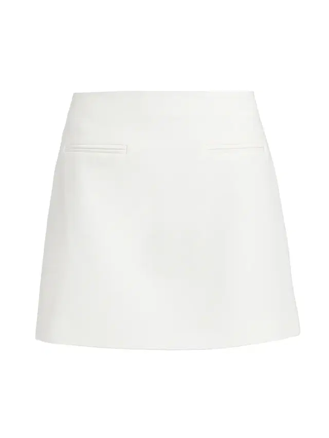 Milly Women's Cady Miniskirt - Ecru