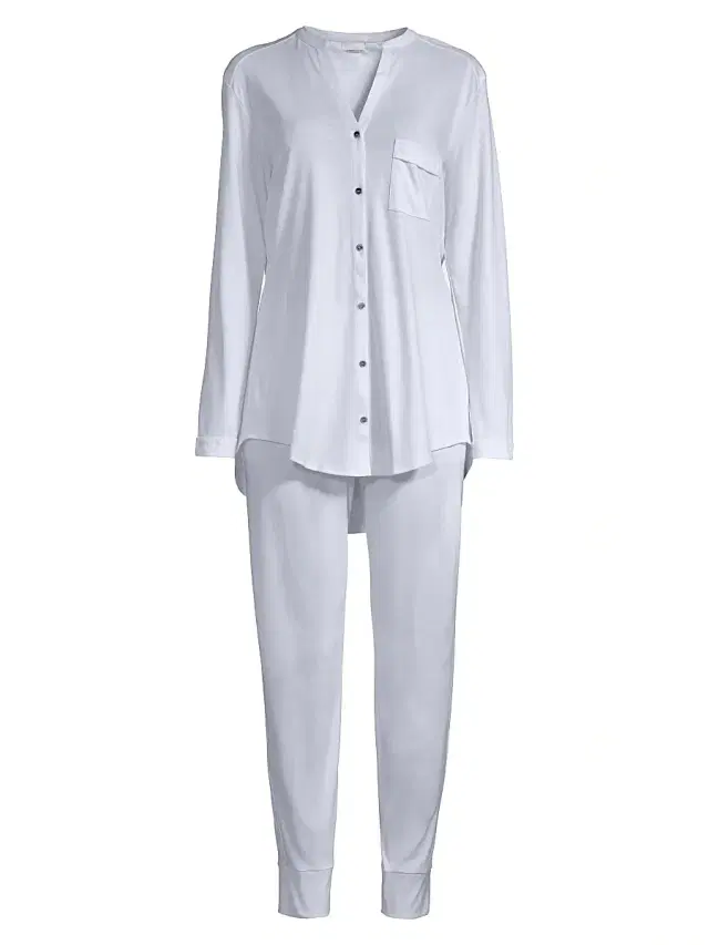 Women's Pure Essence Cotton Pajamas - Blue Glow