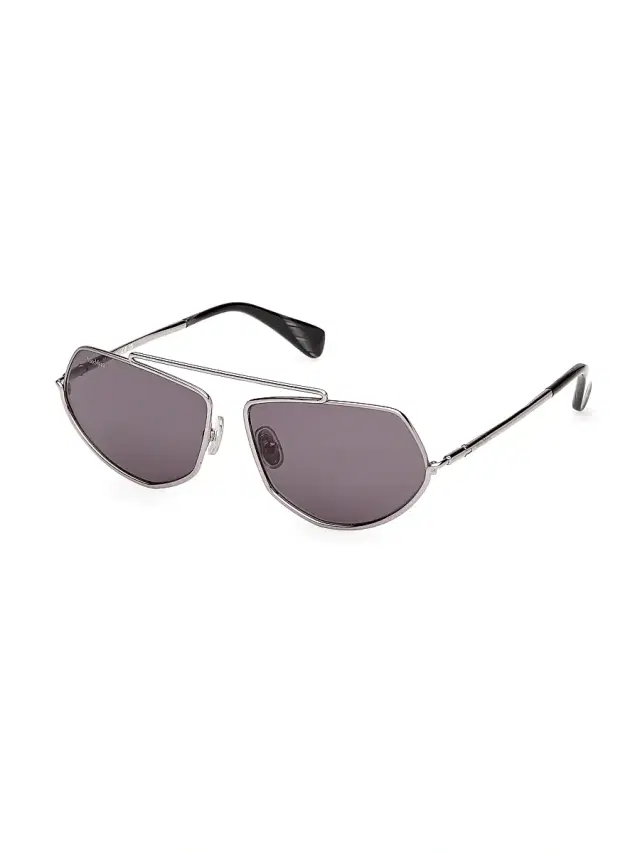 Max Mara Women's Joey 60MM Round Sunglasses - Black Brown