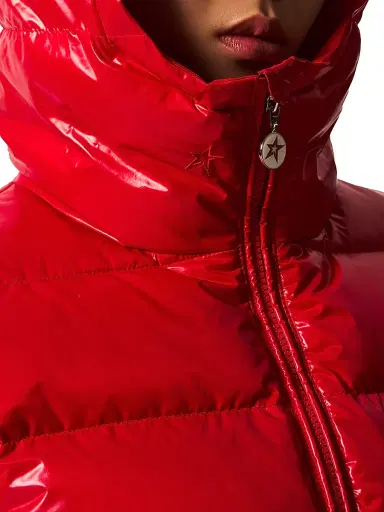 Perfect Moment Women's Polar Flare Houndstooth Ski Jacket - Red - Size XL | Thumbnail 5 Perfect Moment Women's Polar Flare Houndstooth Ski Jacket - Red - Size XL | Thumbnail 5