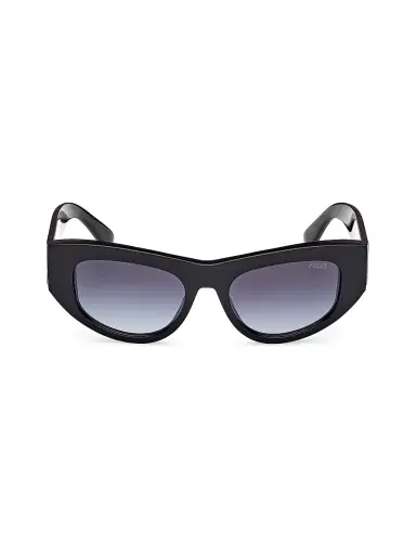 Pucci Women's Gradient 52MM Geometric Sunglasses - Blue Black | Thumbnail 2
