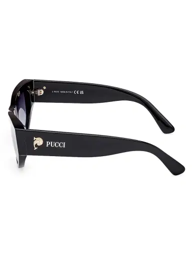 Pucci Women's Gradient 52MM Geometric Sunglasses - Blue Black | Thumbnail 3