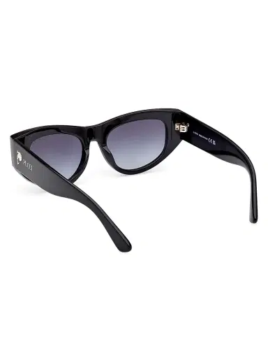 Pucci Women's Gradient 52MM Geometric Sunglasses - Blue Black | Thumbnail 4