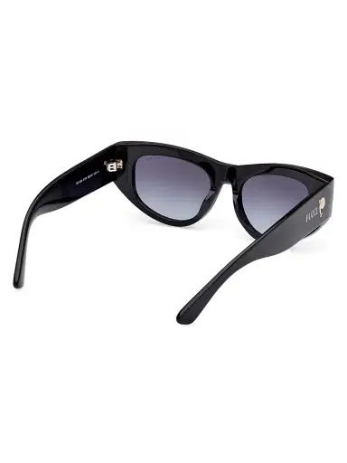 Pucci Women's Gradient 52MM Geometric Sunglasses - Blue Black | Thumbnail 6
