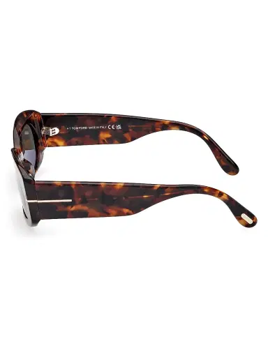 Tom Ford Women's Cielle 52MM Oval Sunglasses | Thumbnail 3