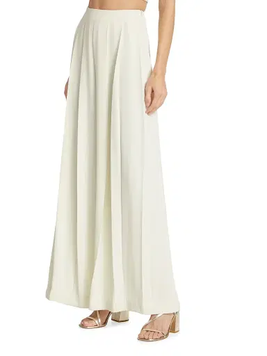 L'AGENCE Women's Nova Pleat Straight-Leg Pants - | Thumbnail 4